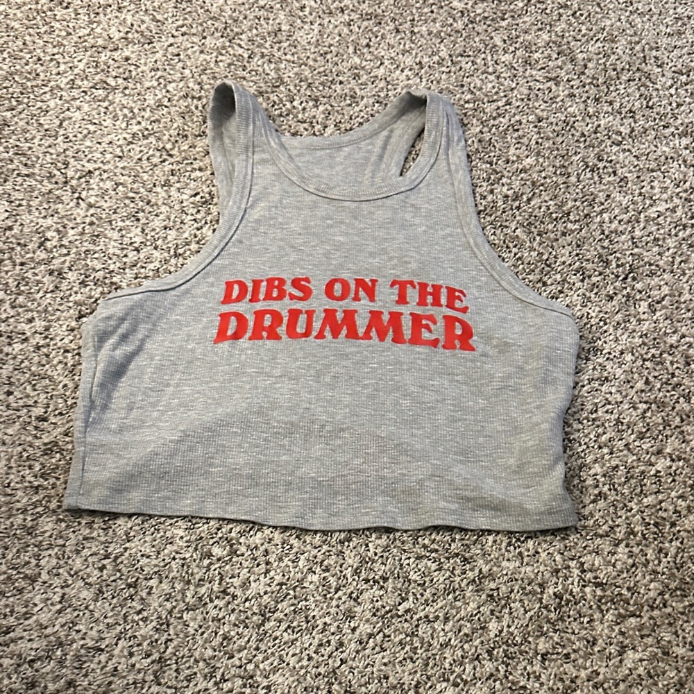 Dibs On The Drummer Women’s Tank Top